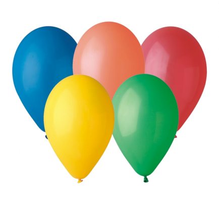 Balóny premium 10´´ 10ks pastel mix color
