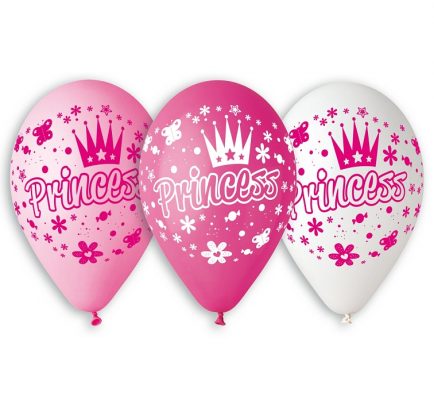 Balóny premium 12´´ princezné 5ks