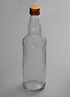 Fľaša s vrchnákom 0,5L