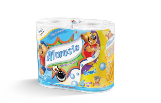 Toaletný papier ALMUSIO 4ks