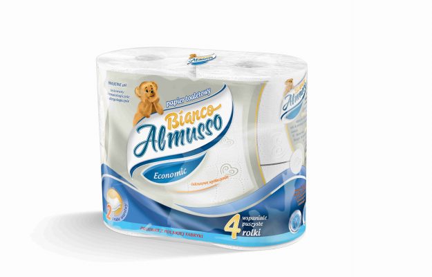 Toaletný papier BIANCO 4ks