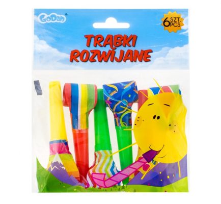 Trúbky papierové 5ks