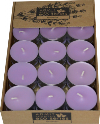 sviečka čajová 30ks lavender